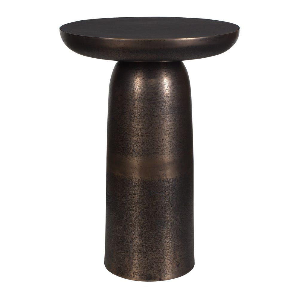 Joppa Indoor-Outdoor Accent Table, Golden Dark Bronze