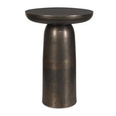 Joppa Indoor-Outdoor Accent Table, Golden Dark Bronze