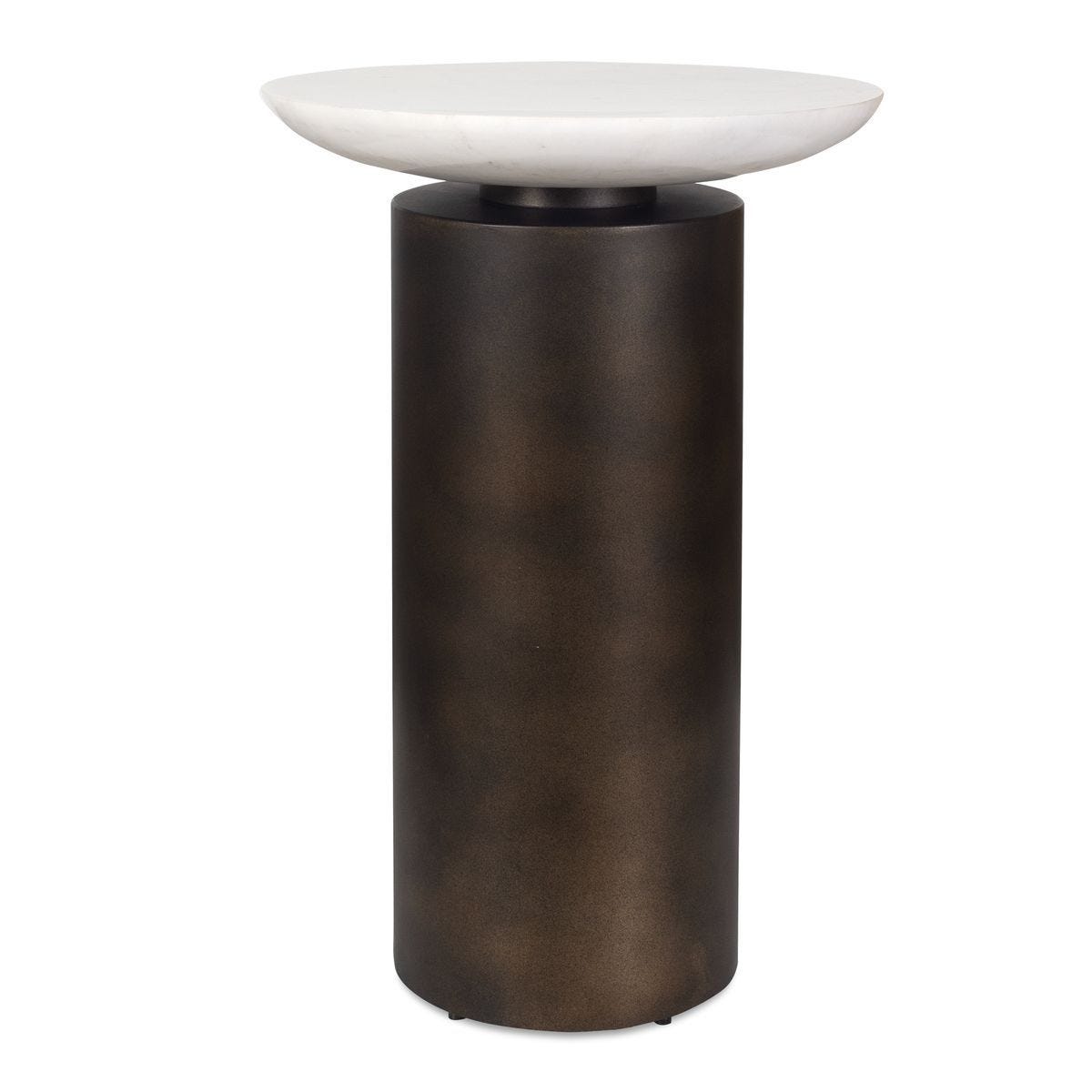 Olso Indoor-Outdoor Accent Table, Bronze, 2 Cartons – Furniture by Uttermost | Sutter & Vale