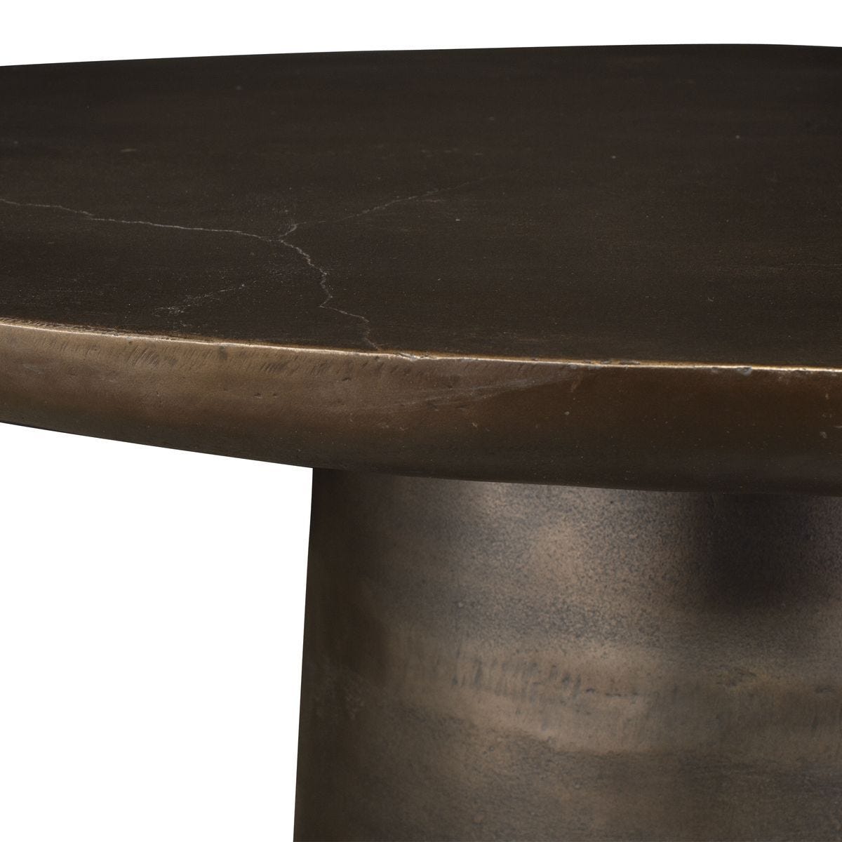 Madrone Indoor-Outdoor Dining Table, Golden Dark Bronze – Furniture by Uttermost | Sutter & Vale