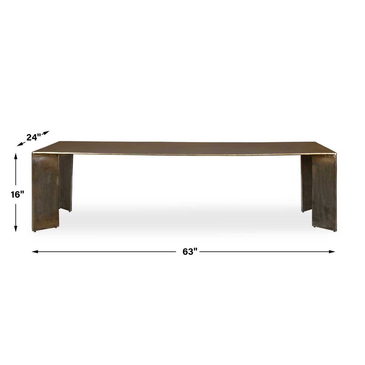 Reade Indoor-Outdoor Coffee Table – Furniture by Uttermost | Sutter & Vale