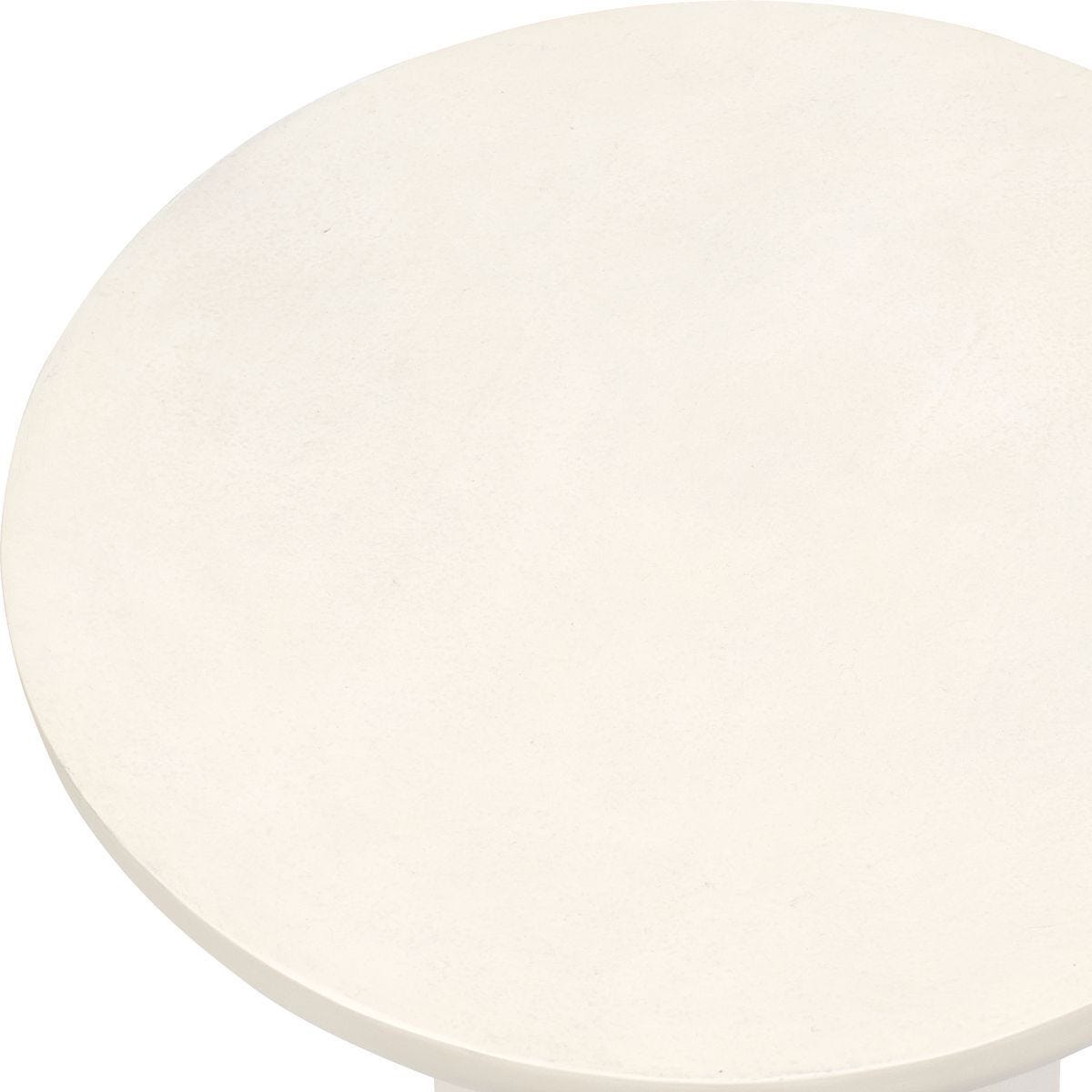 Joppa Indoor-Outdoor Accent Table, Warm White – Furniture by Uttermost | Sutter & Vale