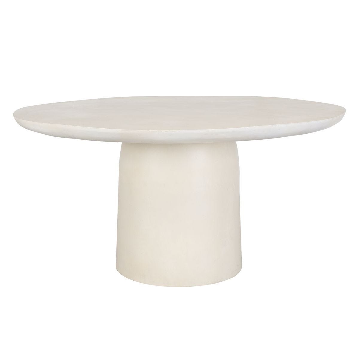Madrone Indoor-Outdoor Dining Table, Warm White 2 CARTONS – Furniture by Uttermost | Sutter & Vale