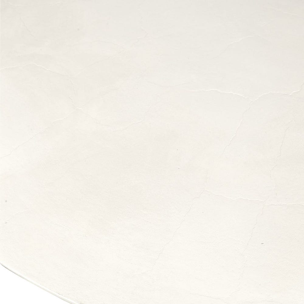 Madrone Indoor-Outdoor Dining Table, Warm White 2 CARTONS