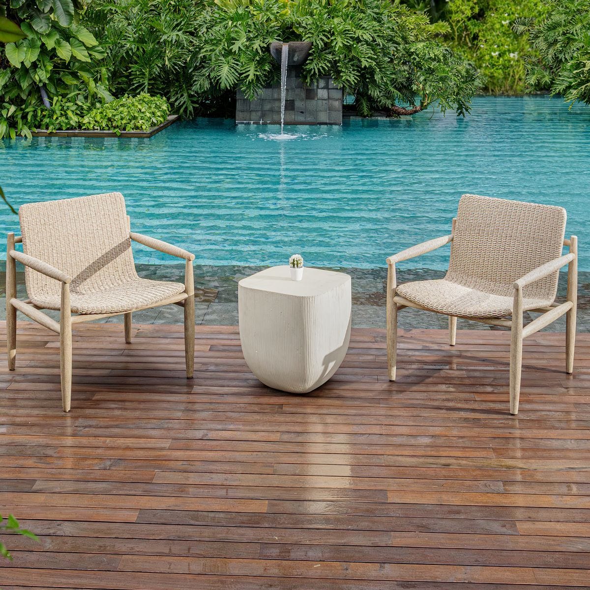 Alma Indoor-Outdoor Side Table – Furniture by Uttermost | Sutter & Vale