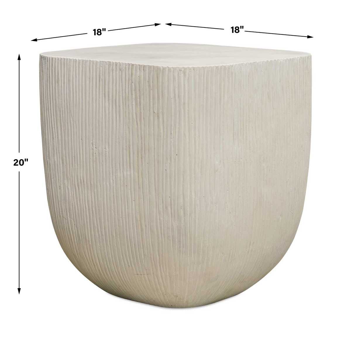 Alma Indoor-Outdoor Side Table – Furniture by Uttermost | Sutter & Vale