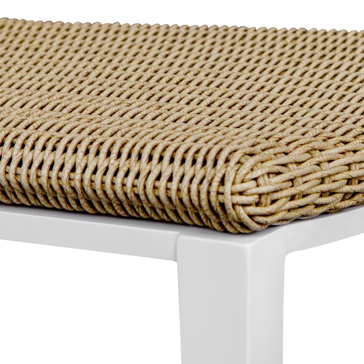 Calbas Outdoor Dining Chair, White – Furniture by Uttermost | Sutter & Vale