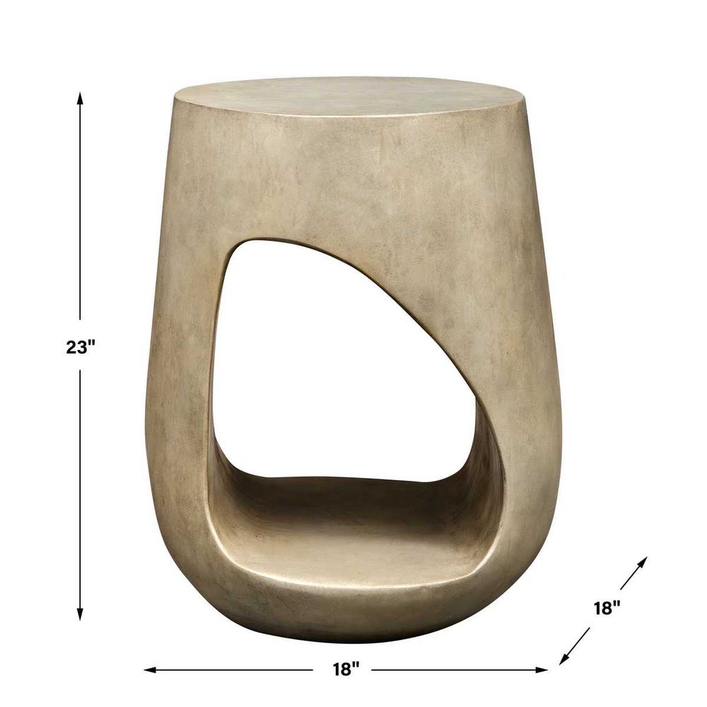Lithos Indoor-Outdoor Accent Table