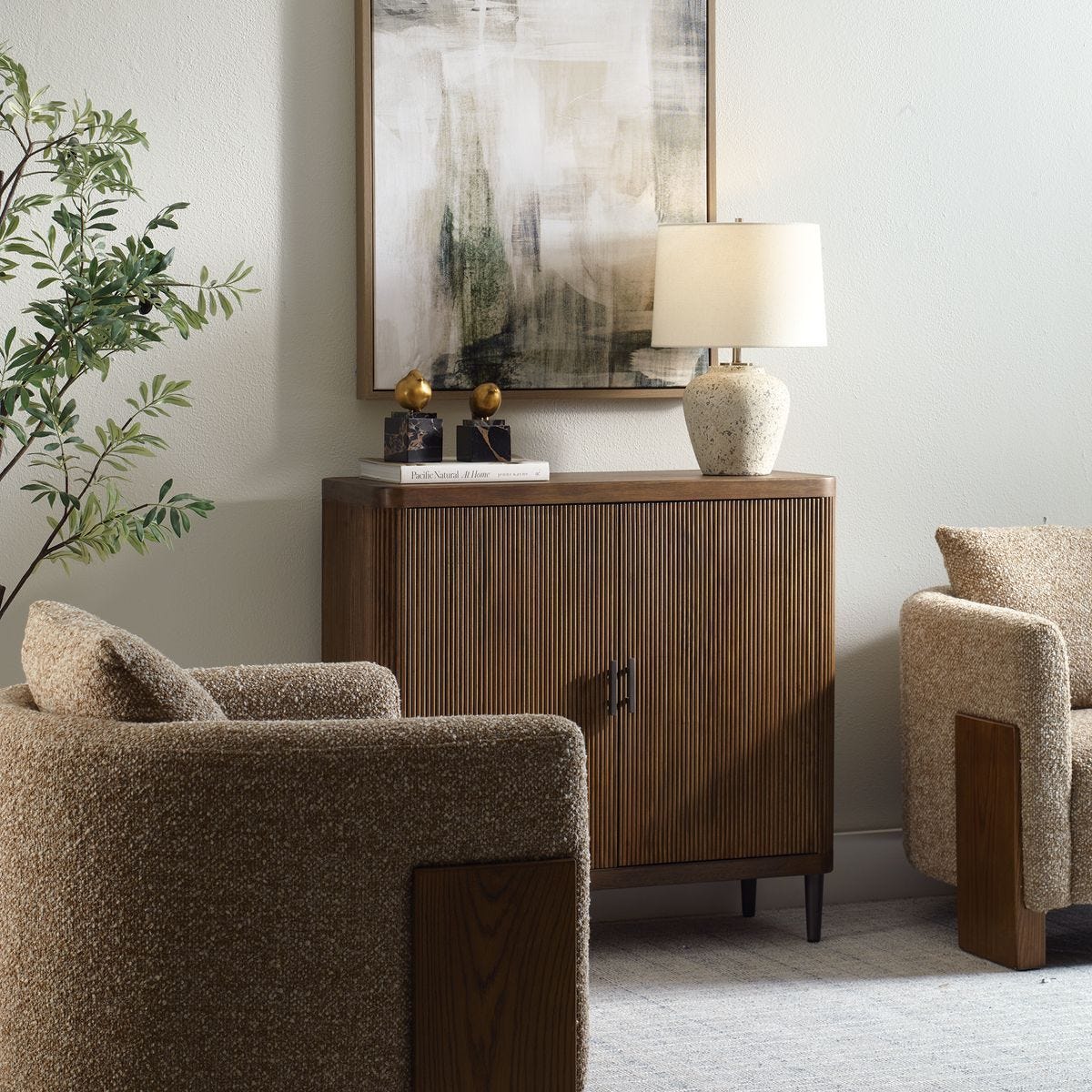 Pinstripe 2 Door Cabinet – Furniture by Uttermost | Sutter & Vale