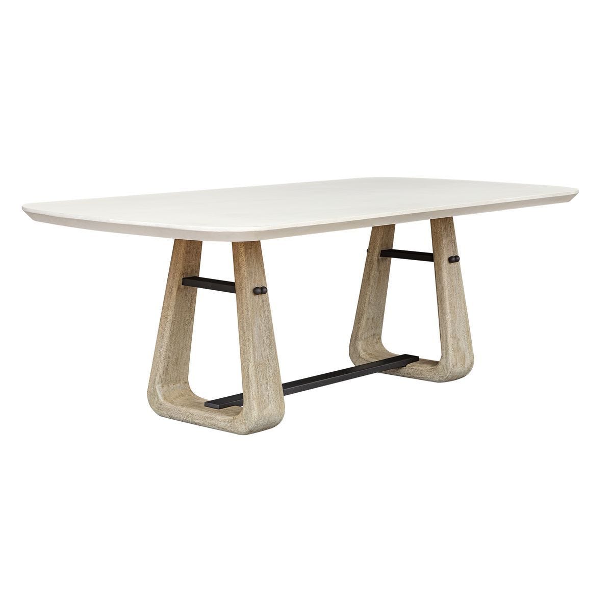 Circa Indoor-Outdoor Dining Table, 2 Cartons – Furniture by Uttermost | Sutter & Vale