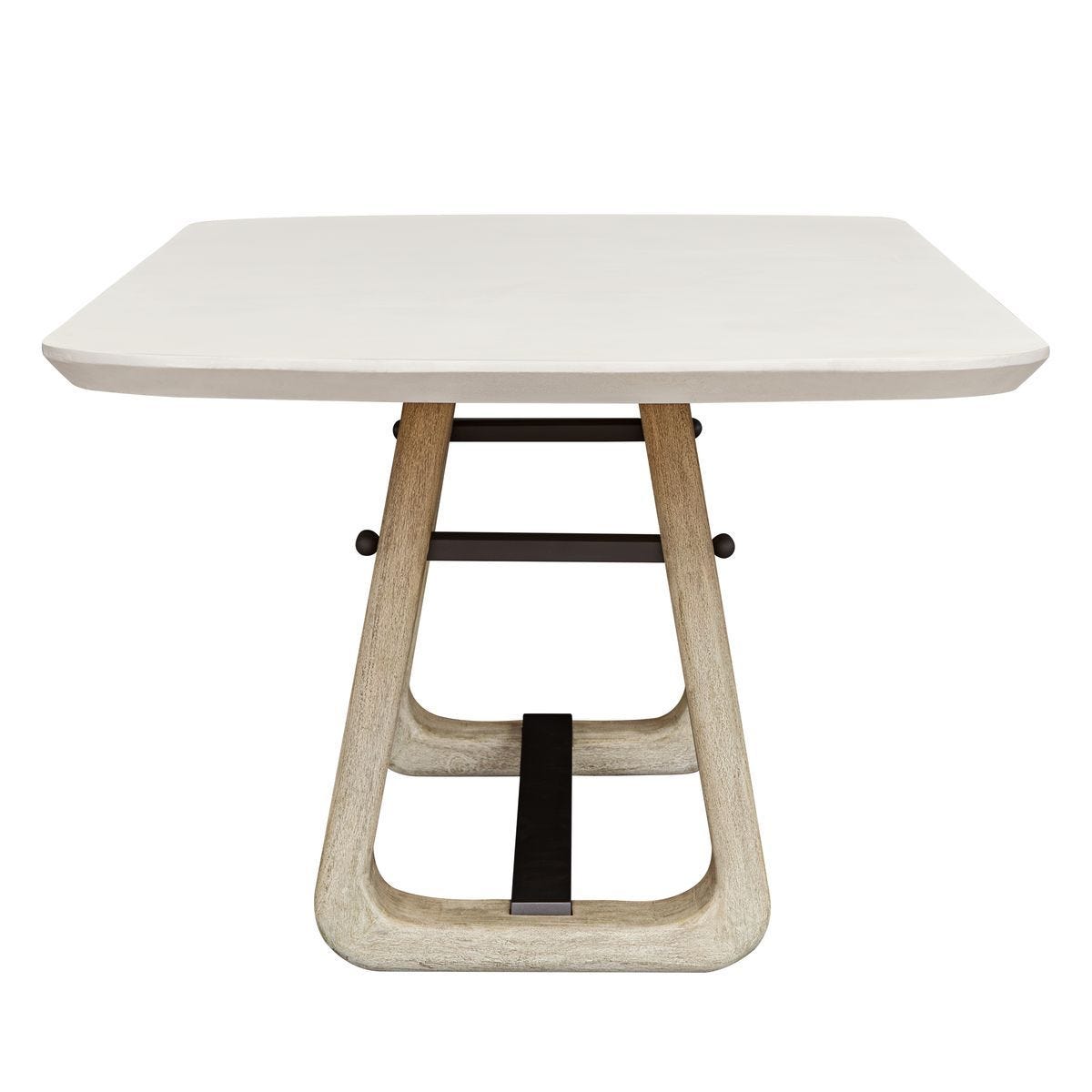 Circa Indoor-Outdoor Dining Table, 2 Cartons – Furniture by Uttermost | Sutter & Vale