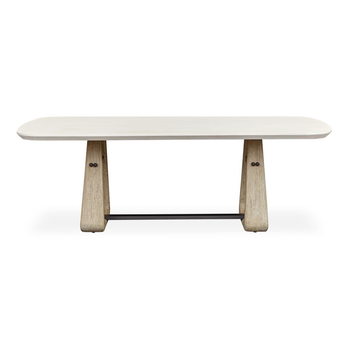 Circa Indoor-Outdoor Dining Table, 2 Cartons – Furniture by Uttermost | Sutter & Vale