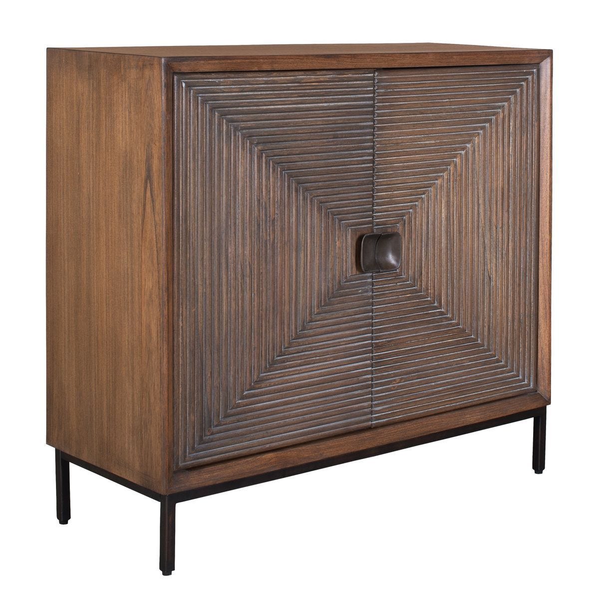 Bottom Line 2 Door Cabinet – Furniture by Uttermost | Sutter & Vale
