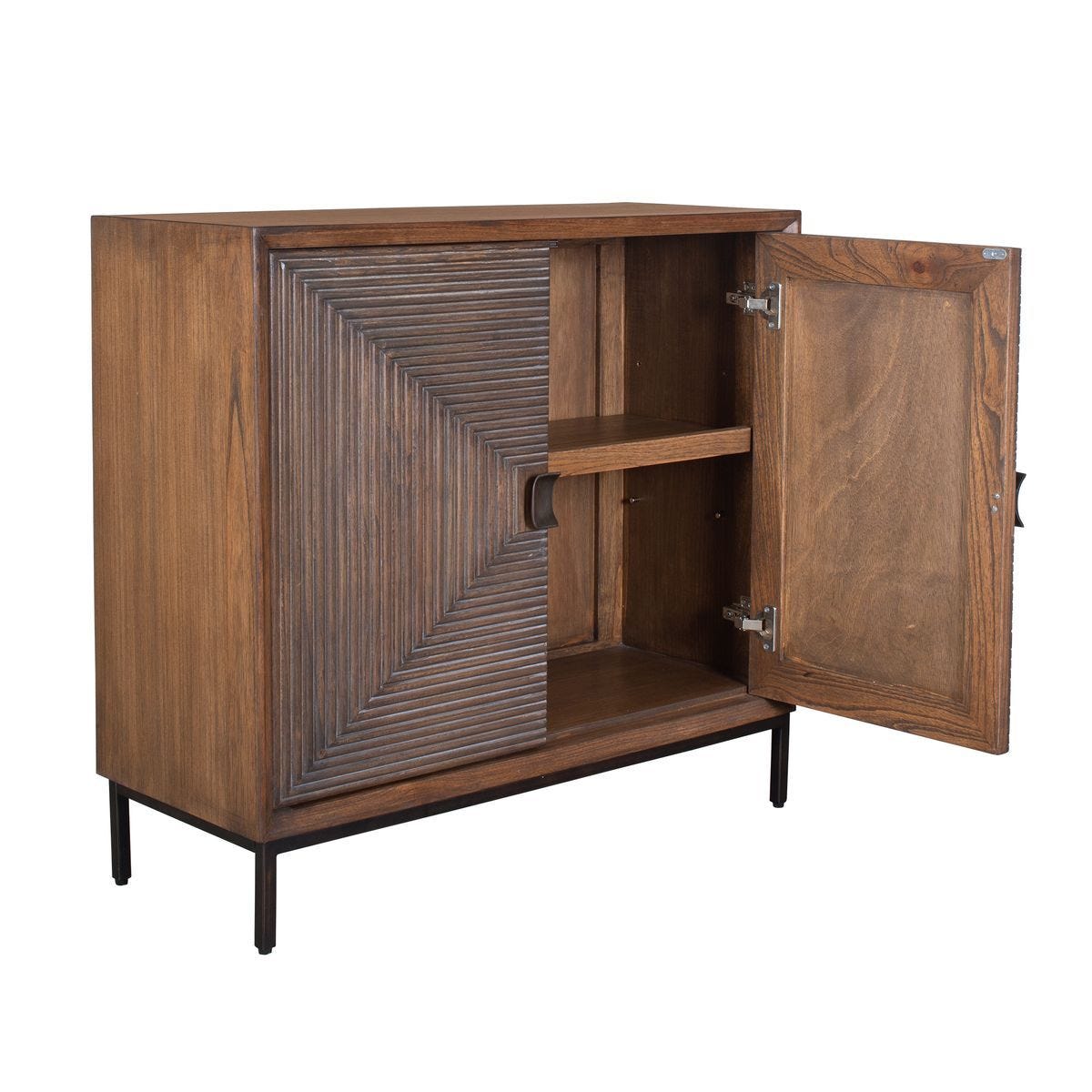 Bottom Line 2 Door Cabinet – Furniture by Uttermost | Sutter & Vale