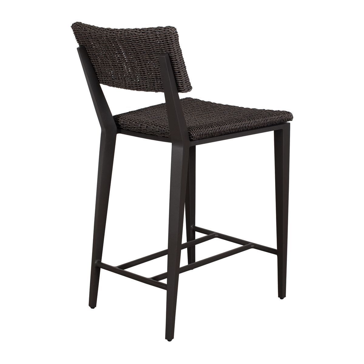 Calbas Outdoor Counter Stool, Java – Furniture by Uttermost | Sutter & Vale