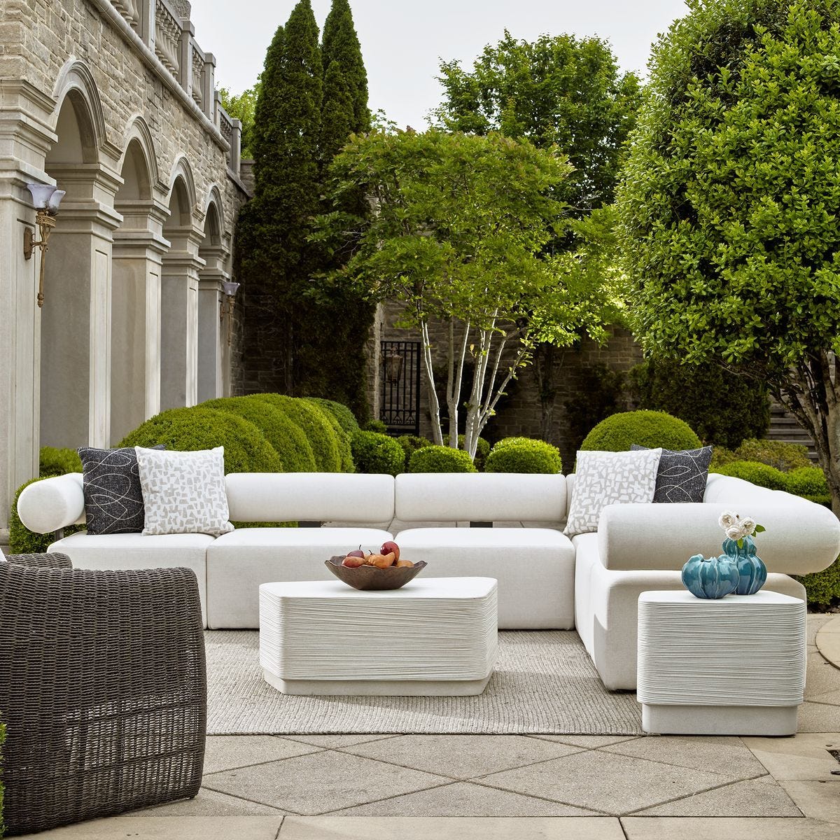 Saltwater Indoor-Outdoor Side Table – Furniture by Uttermost | Sutter & Vale