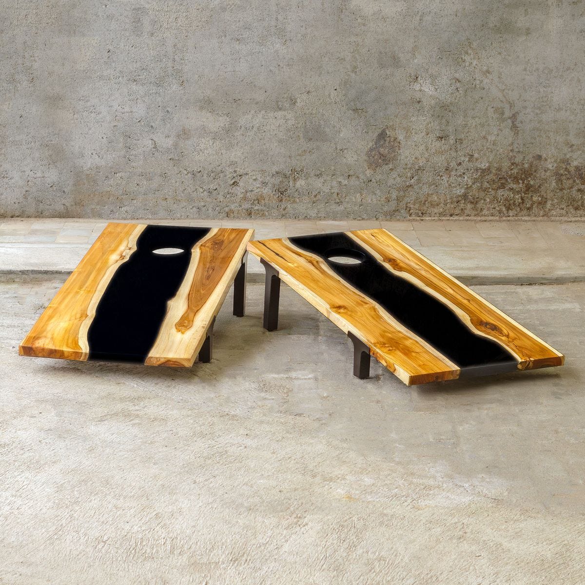 Clearwood Cornhole Game, Black, S/2 – Furniture by Uttermost | Sutter & Vale