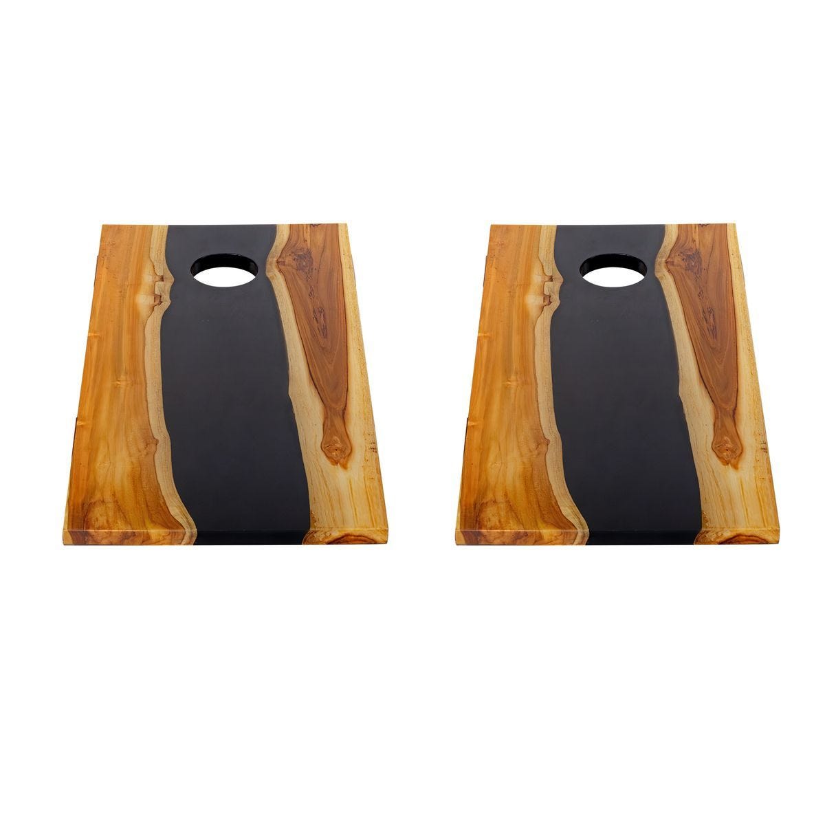 Clearwood Cornhole Game, Black, S/2 – Furniture by Uttermost | Sutter & Vale