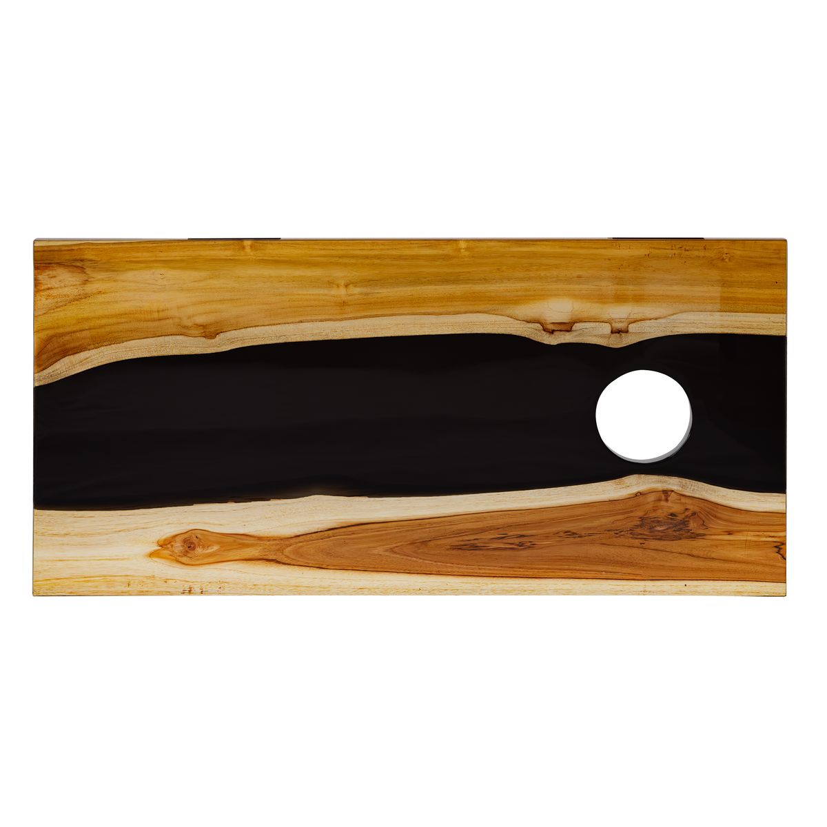 Clearwood Cornhole Game, Black, S/2