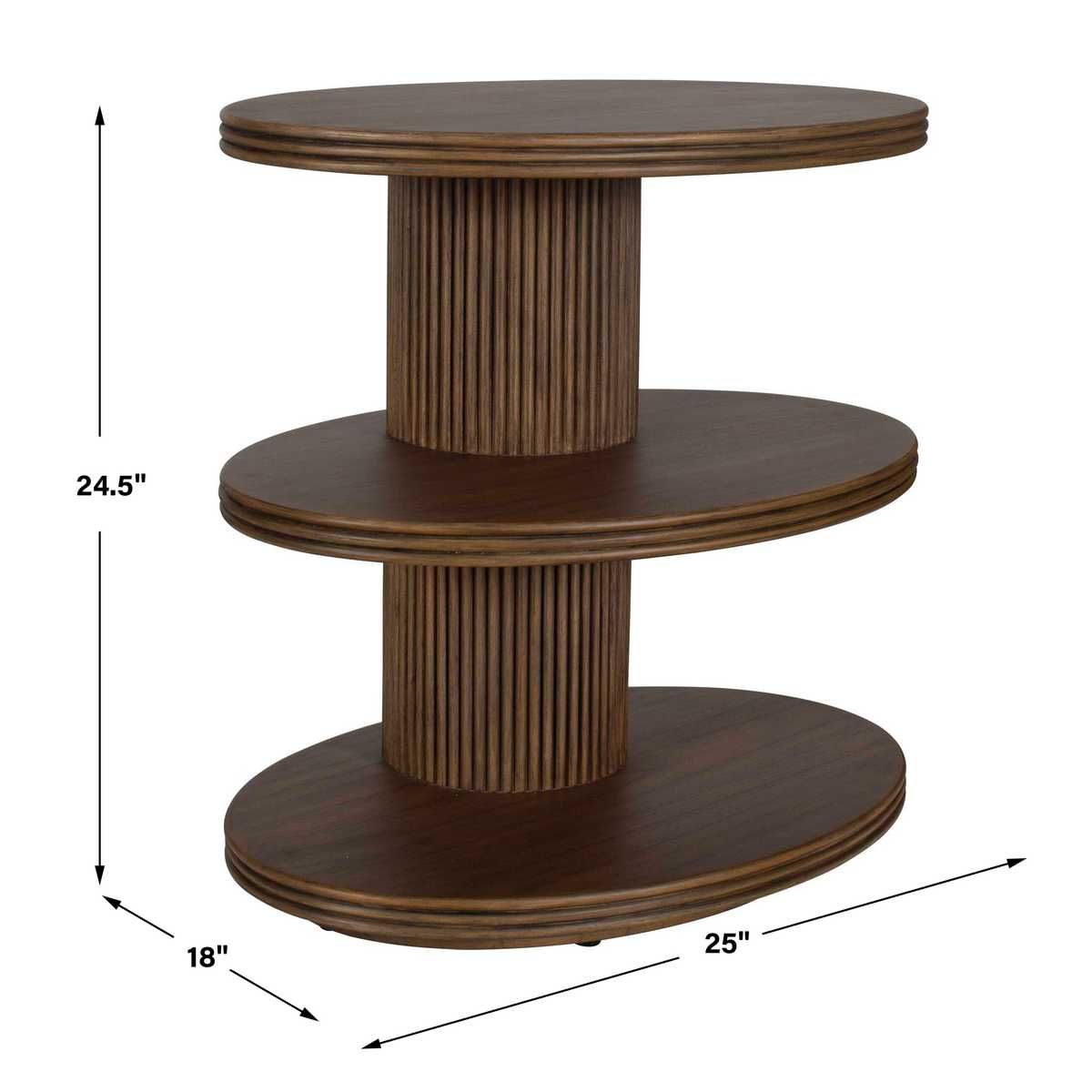 Top Tier Side Table – Furniture by Uttermost | Sutter & Vale