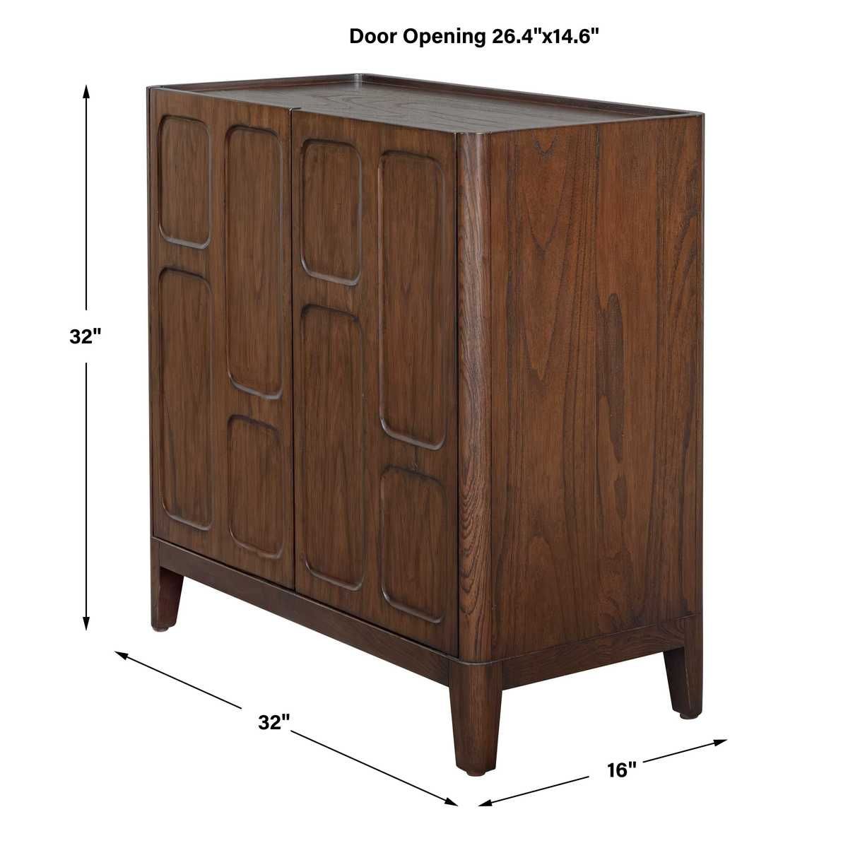 On The Block 2 Door Cabinet – Furniture by Uttermost | Sutter & Vale