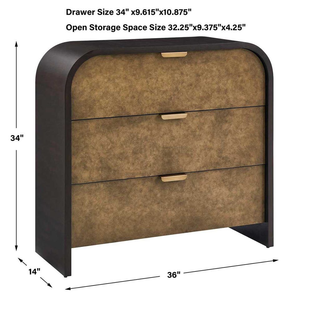Byrams 3 Drawer Chest