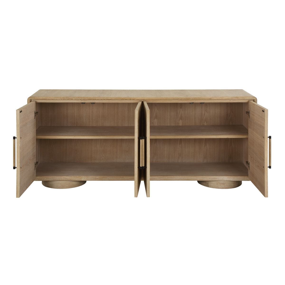 Evanston 4 Door Cabinet – Furniture by Uttermost | Sutter & Vale