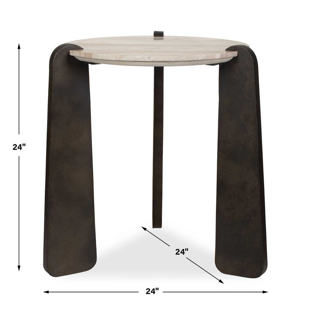 Talud Side Table – Furniture by Uttermost | Sutter & Vale