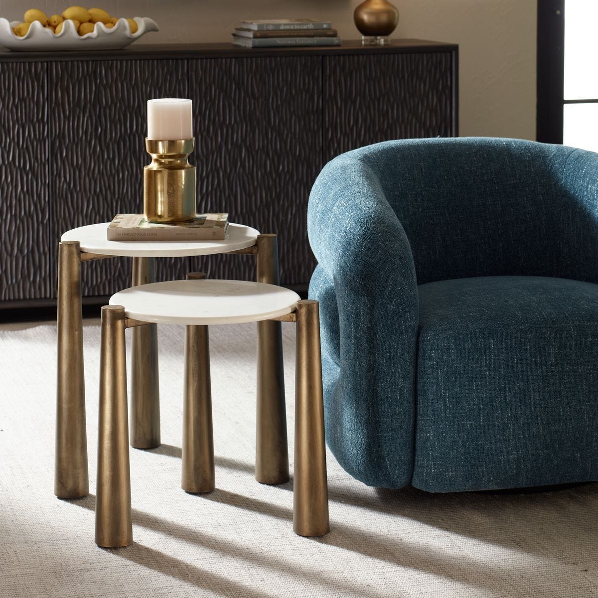 Claridge Nesting Tables, S/2 – Furniture by Uttermost | Sutter & Vale