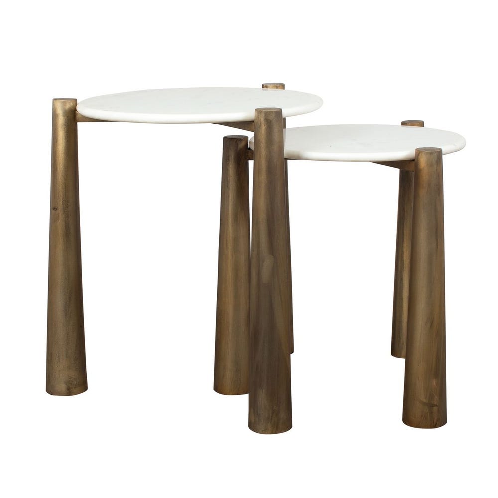 Claridge Nesting Tables, S/2