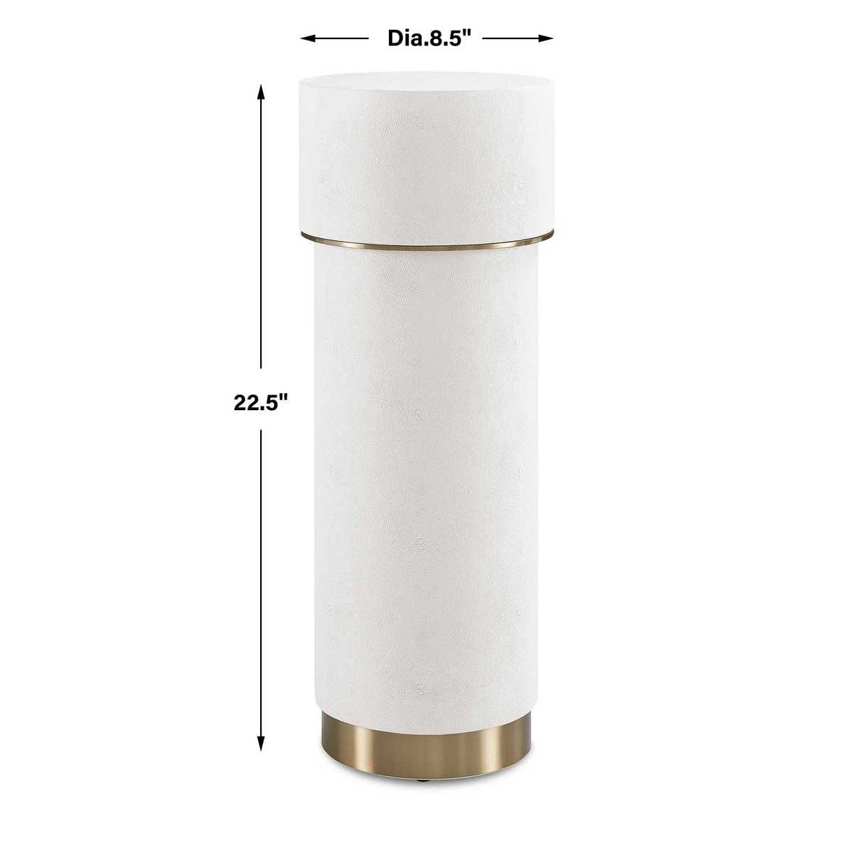 Wessex Drink Table, White – Furniture by Uttermost | Sutter & Vale