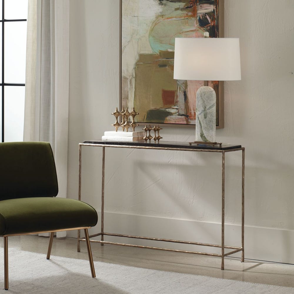 Ovard Console Table, 2 Cartons