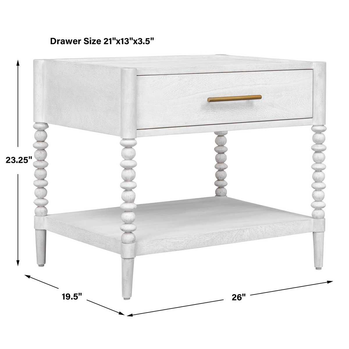 Bales Side Table – Furniture by Uttermost | Sutter & Vale