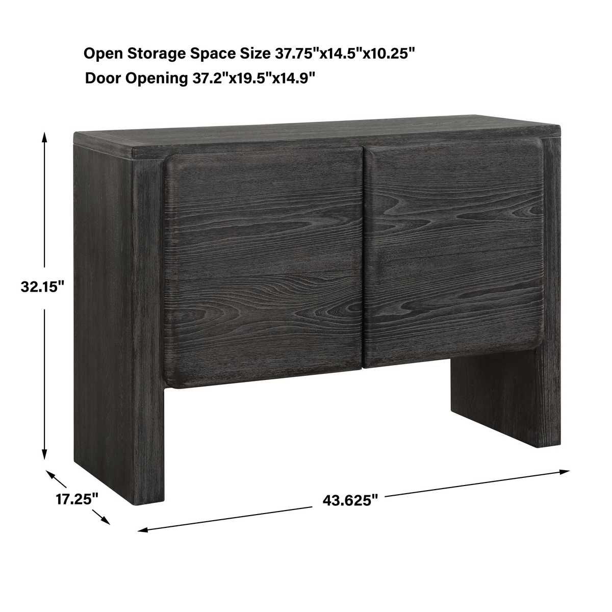 Bierk 2 Door Cabinet by Uttermost