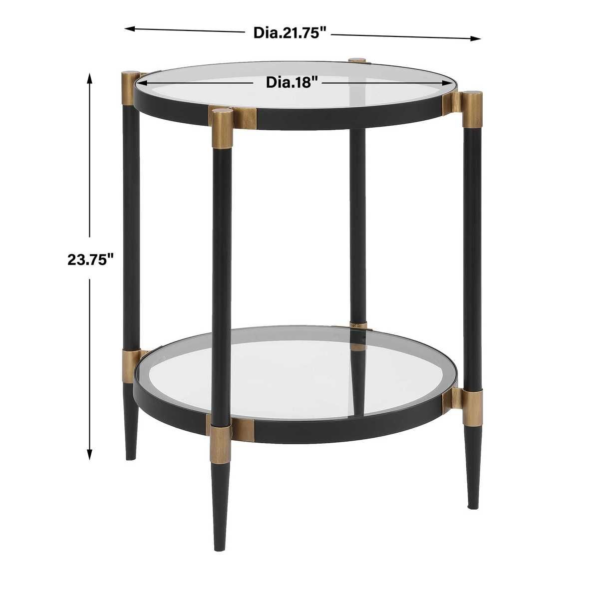 Chadid Side Table – Furniture by Uttermost | Sutter & Vale
