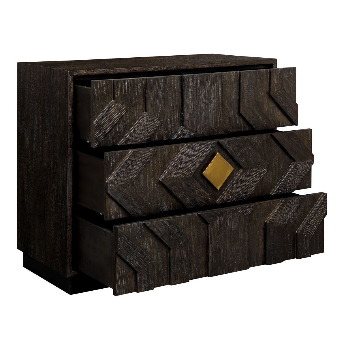 Faulkner 3 Drawer Chest – Furniture by Uttermost | Sutter & Vale
