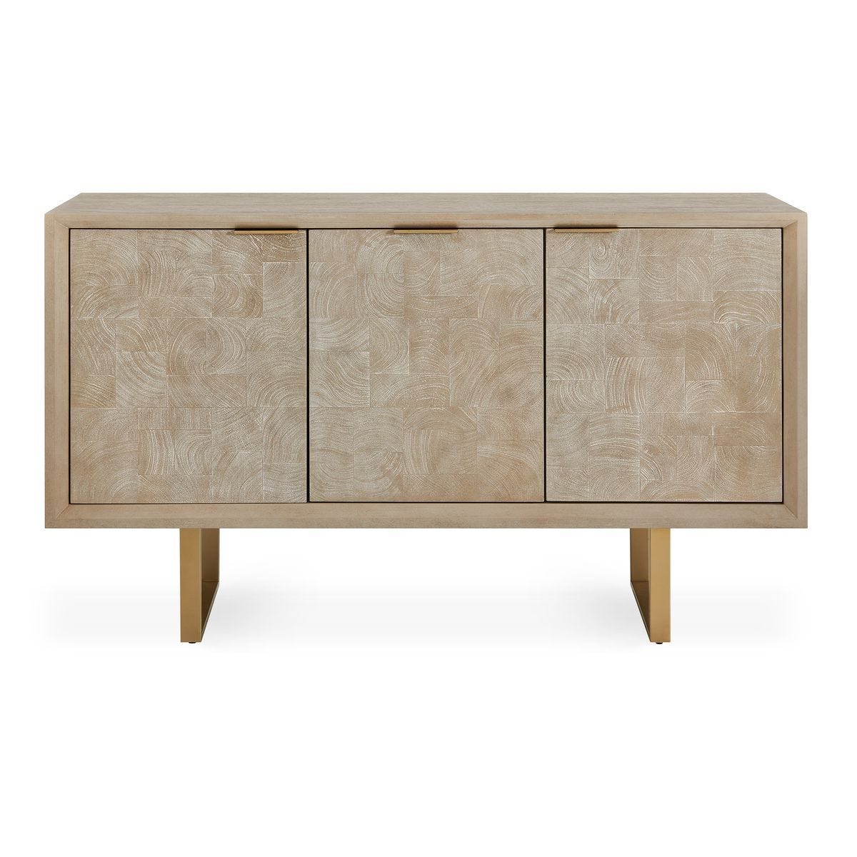 Maeva 3 Door Cabinet – Furniture by Uttermost | Sutter & Vale