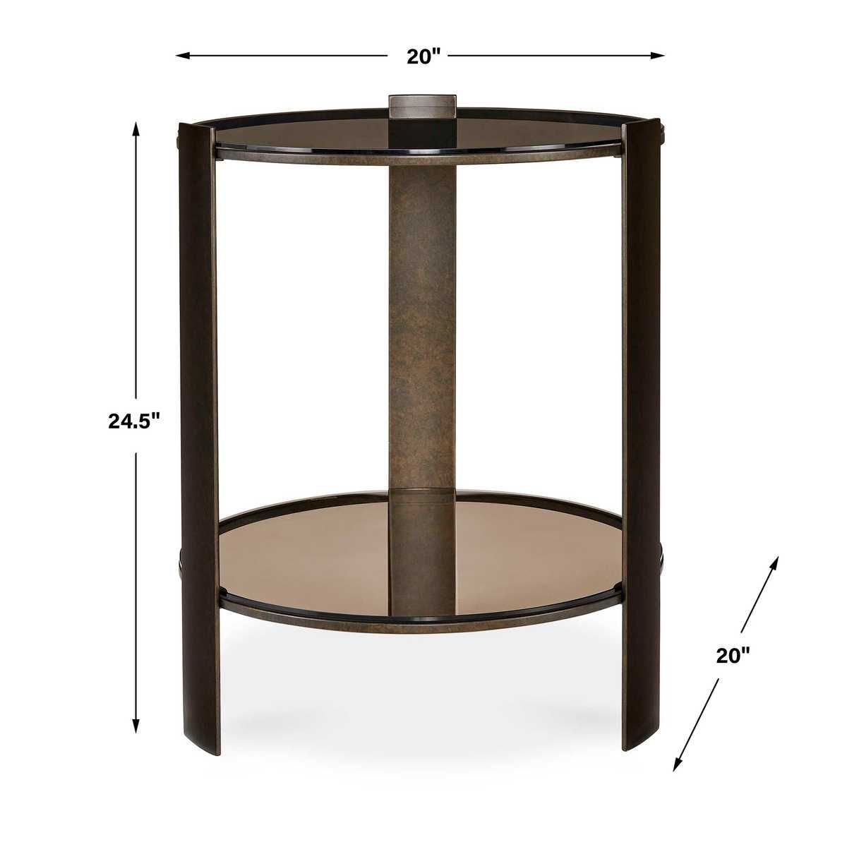 Hanson Side Table – Furniture by Uttermost | Sutter & Vale