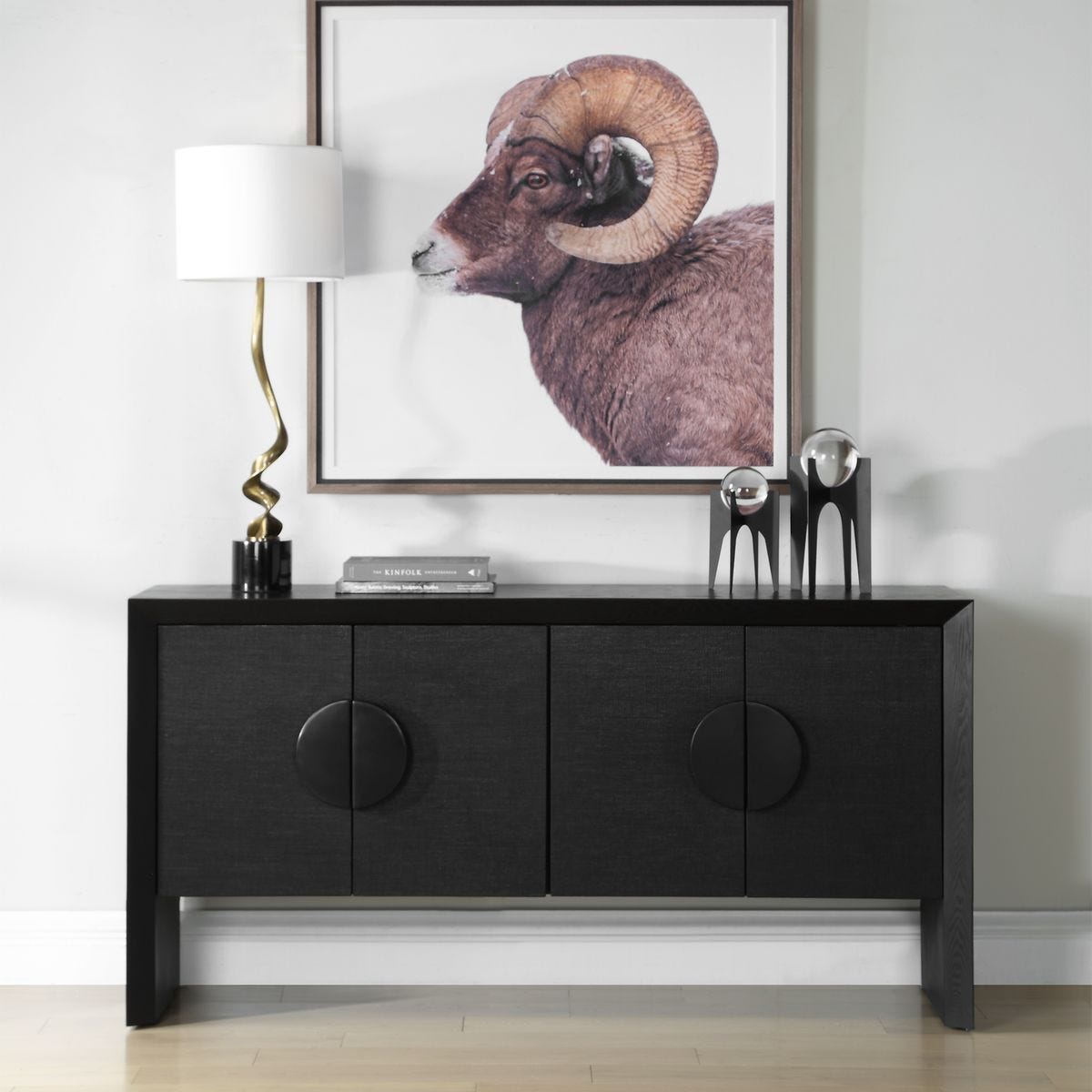 Williams 4 Door Cabinet – Furniture by Uttermost | Sutter & Vale