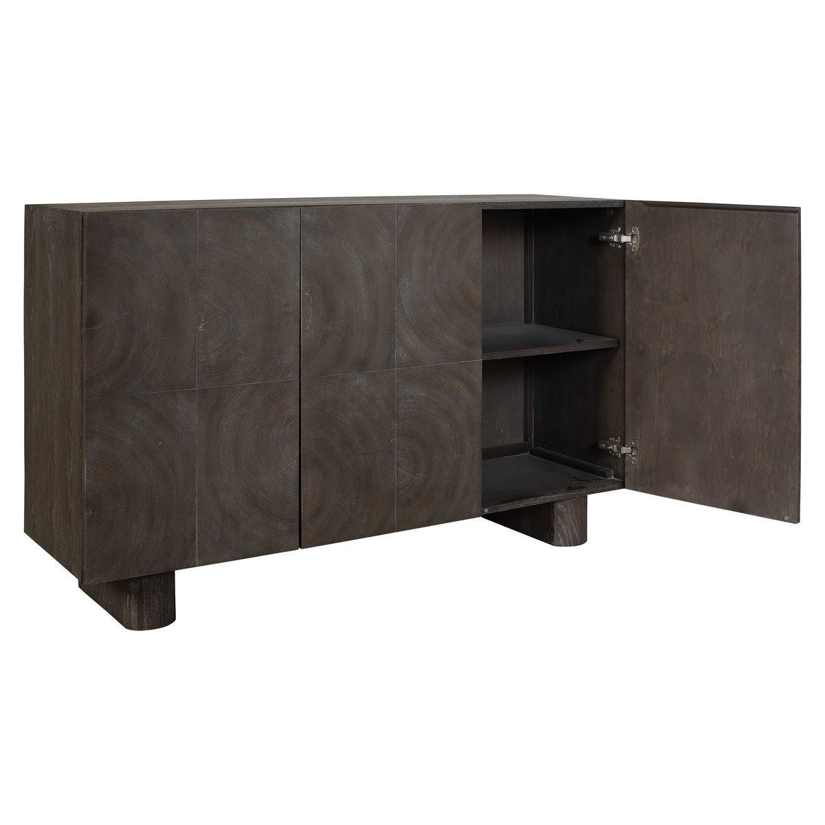 Phineas 3 Door Cabinet – Furniture by Uttermost | Sutter & Vale