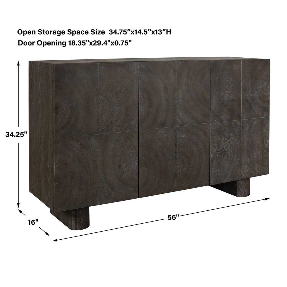 Phineas 3 Door Cabinet