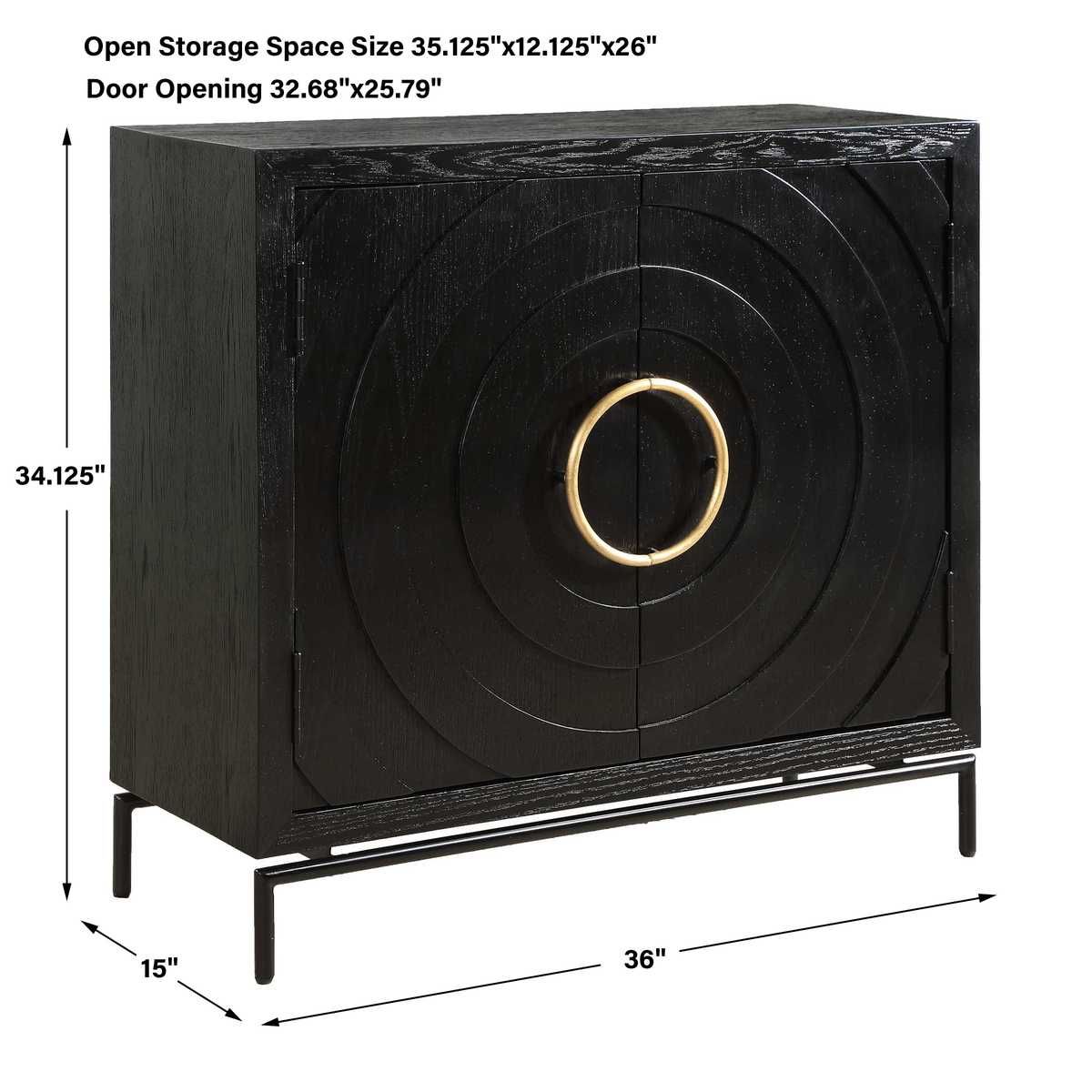 Briseis 2 Door Cabinet by Uttermost
