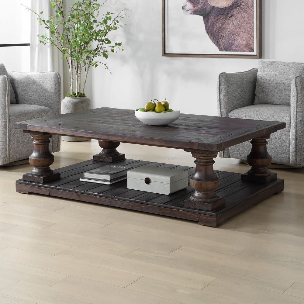 Stratford Coffee Table, Walnut