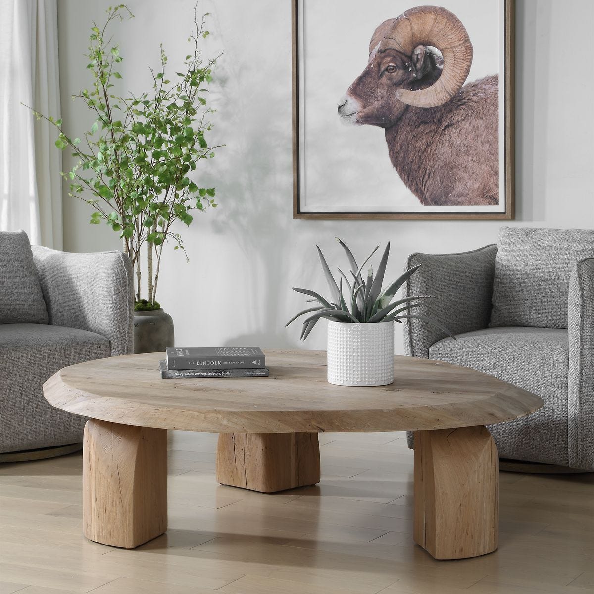 Tiernan Coffee Table, 2 Cartons – Furniture by Uttermost | Sutter & Vale
