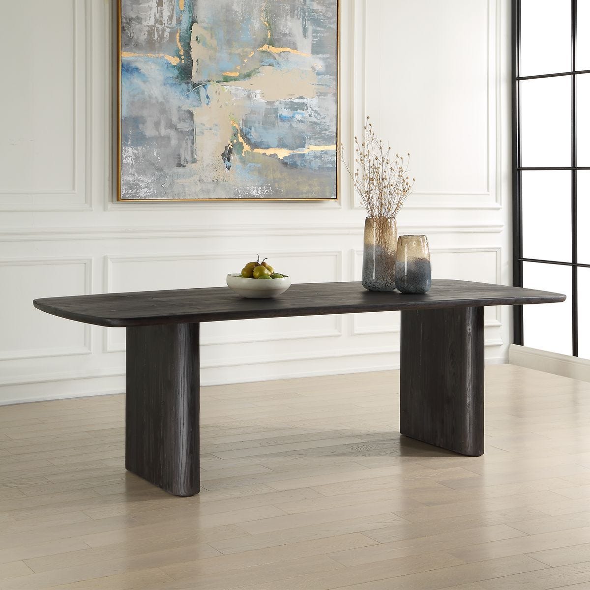 Kirin Dining Table, 2 Cartons – Furniture by Uttermost | Sutter & Vale
