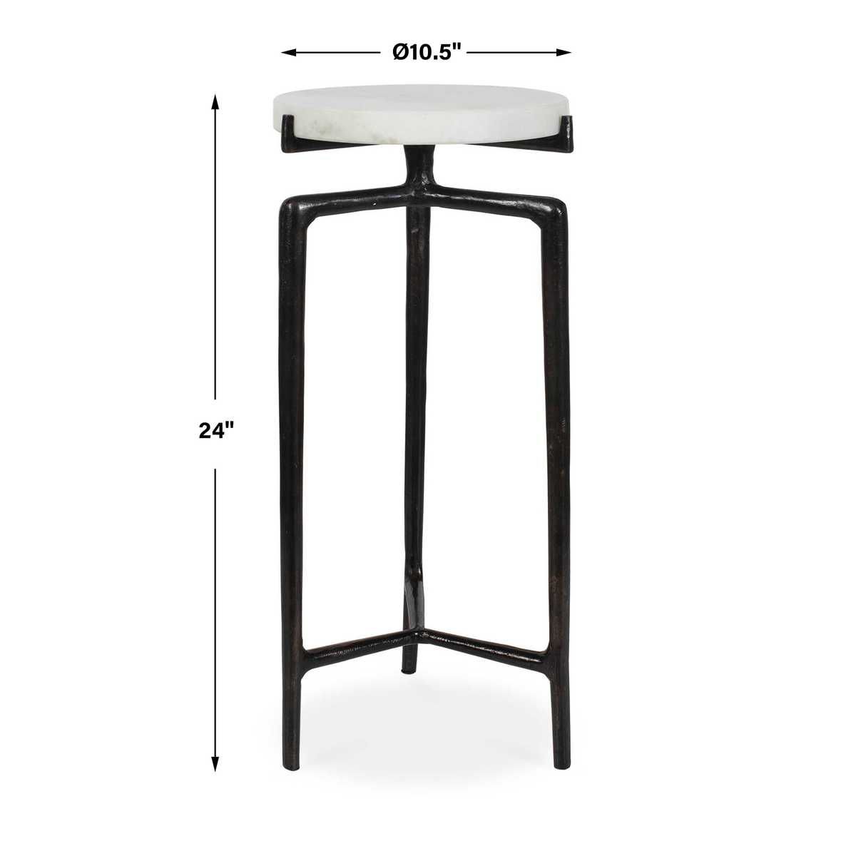 Tobias Drink Table – Furniture by Uttermost | Sutter & Vale