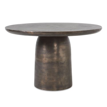 Madrone Indoor-Outdoor Bistro Table, Golden Dark Bronze 2C