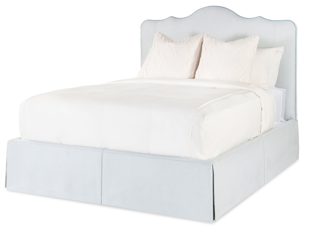 Ansley Skirted Queen Bed