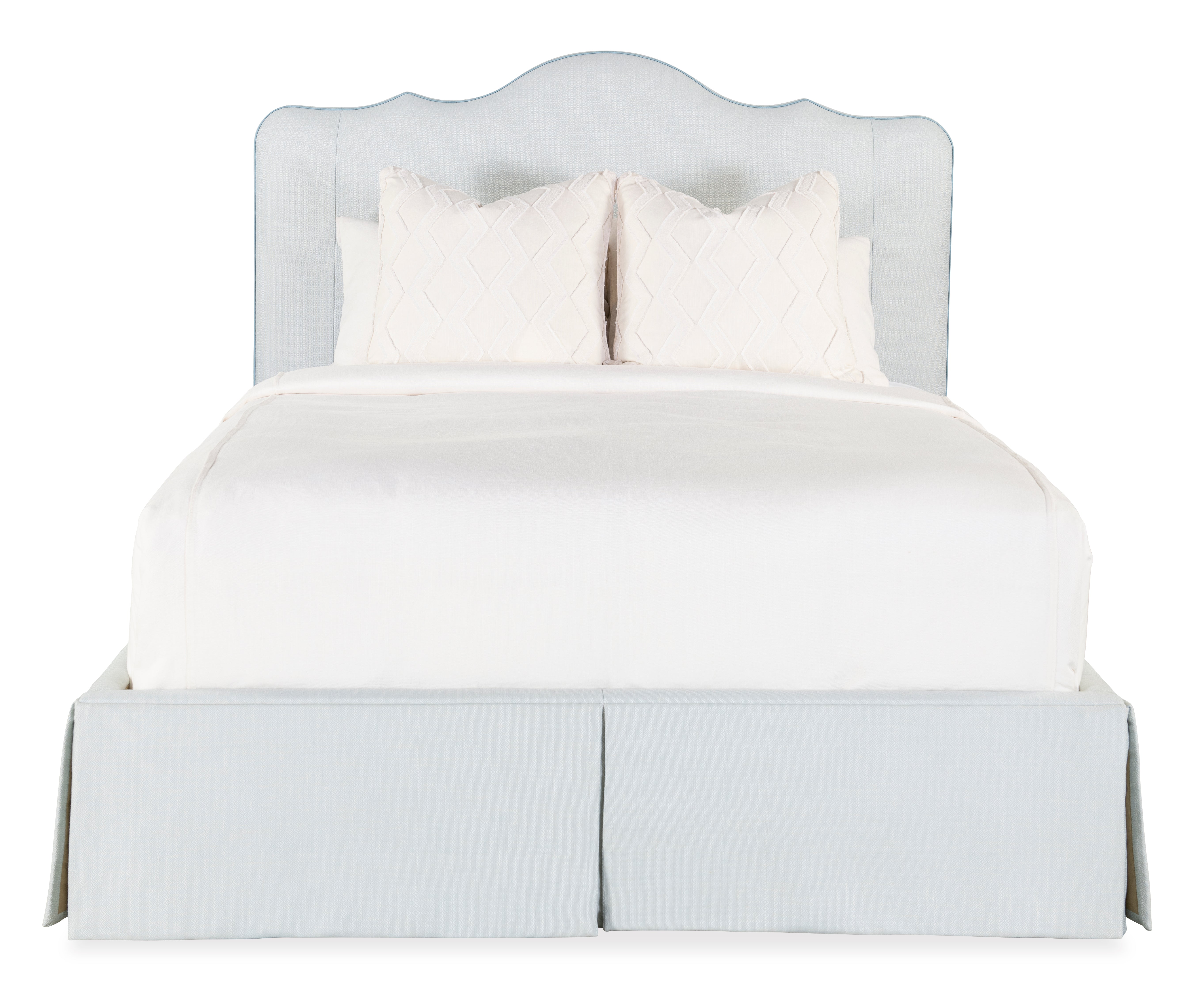 Ansley Skirted Queen Bed