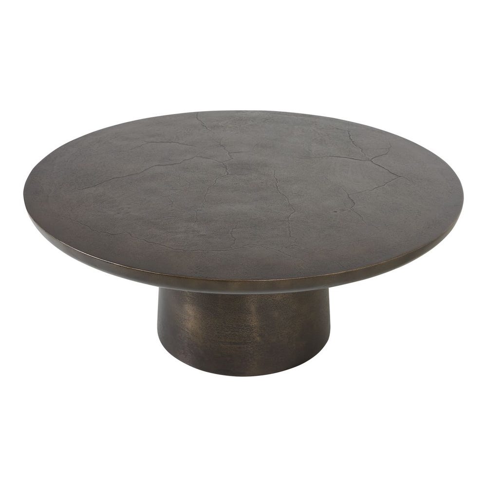 Madrone Indoor-Outdoor Coffee Table, Golden Dark Bronze 2C